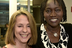 Auma Obama & Gisela Steinhauer