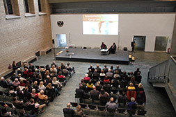 Mit Elmar Theveßen im Kölner Rathaus