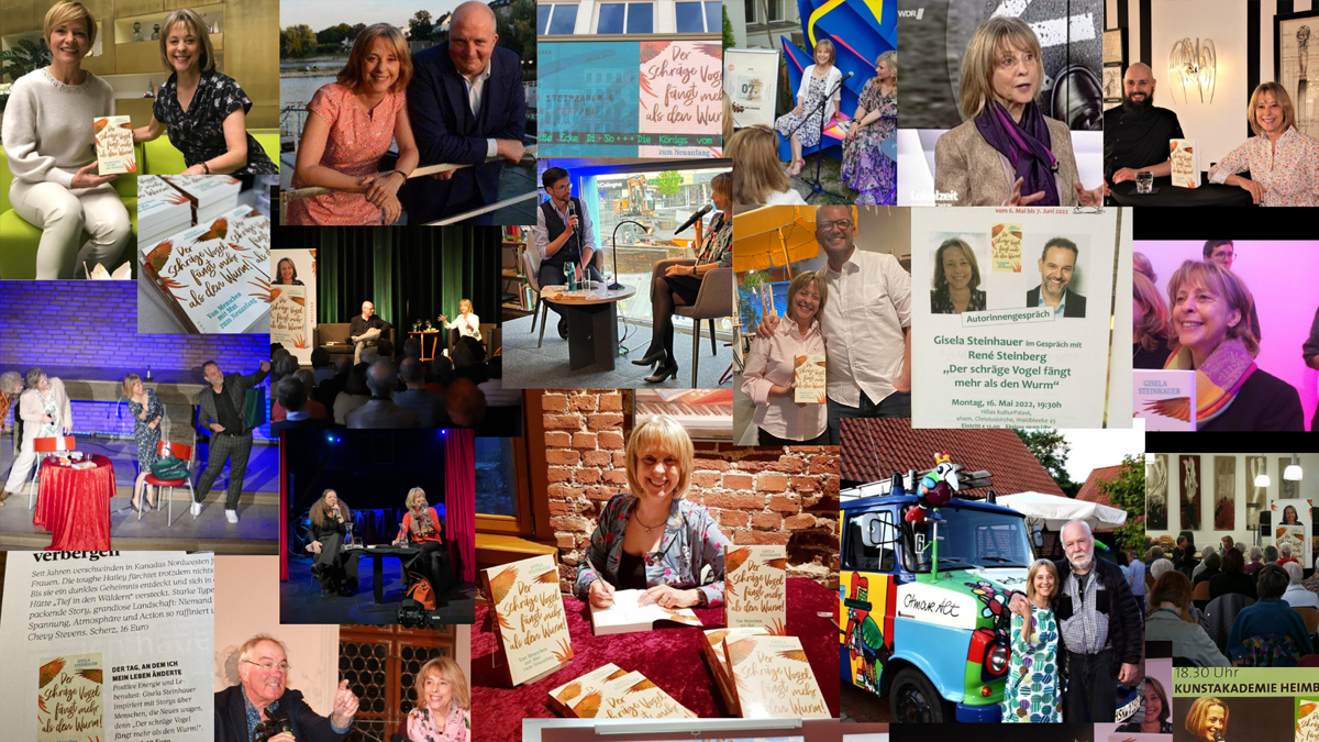 Der schräge Vogel fängt mehr als den Wurm, Buch von Gisela Steinhauer